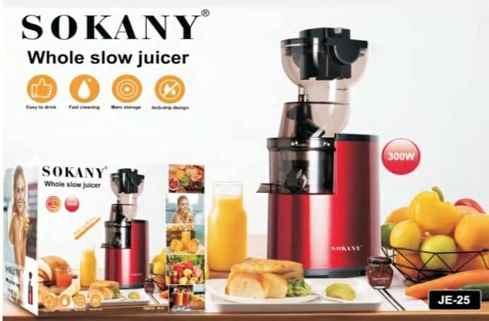 Sokany slow juicer 100% copper motor