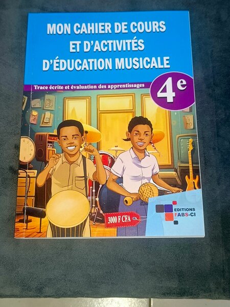 Mon cahier d'activité de musiq