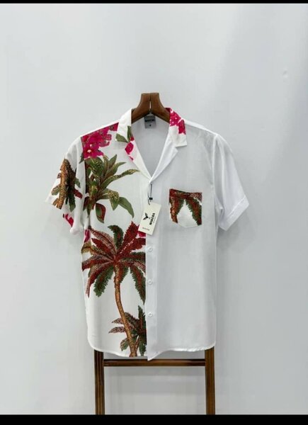 Chemise décontractée imprimée