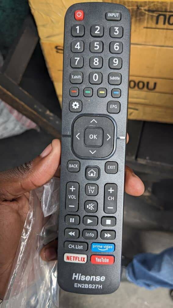 Hisense smart tv remote controls