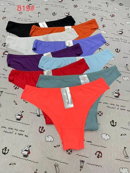 Lot de 6 en coton colorées