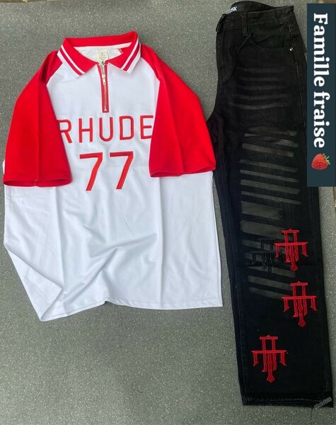 Ensemble stylé polo et jean