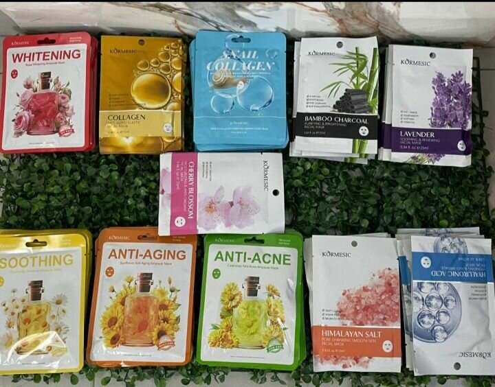 Masques Visage Hydratants Fruits