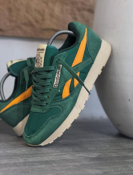 Baskets Reebok Vert Jaune