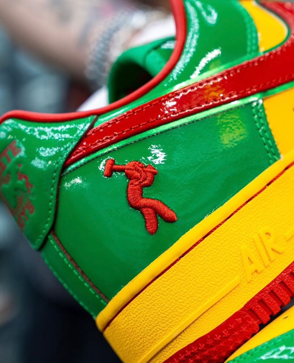 Chaussures de sport colorées