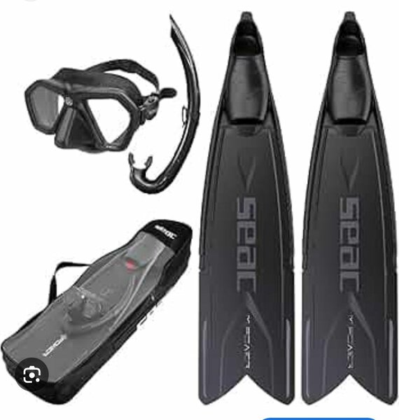 Ensemble de plongée noir SEAC