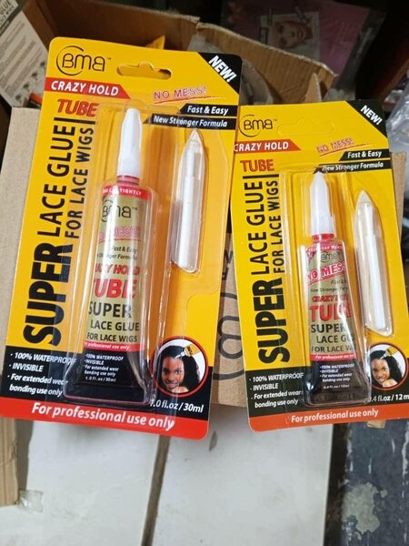 Colle imperméable pour perruques