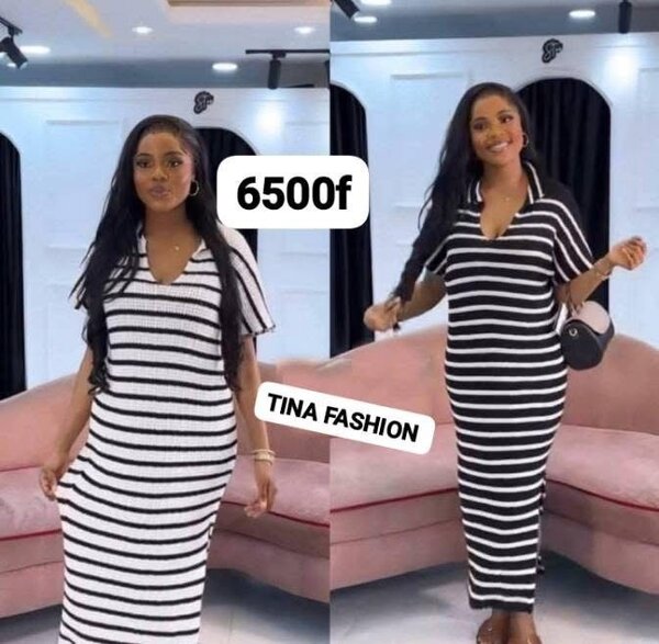 Robe rayée Tina Fashion