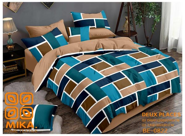Parure de lit géométrique Mika