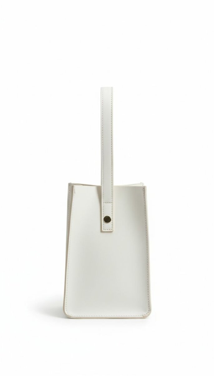 Sac à main élégant blanc