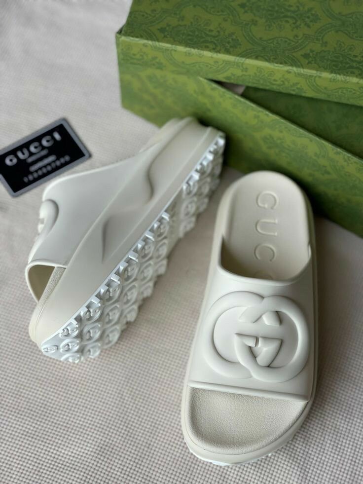 Sandales Gucci Logo Femme