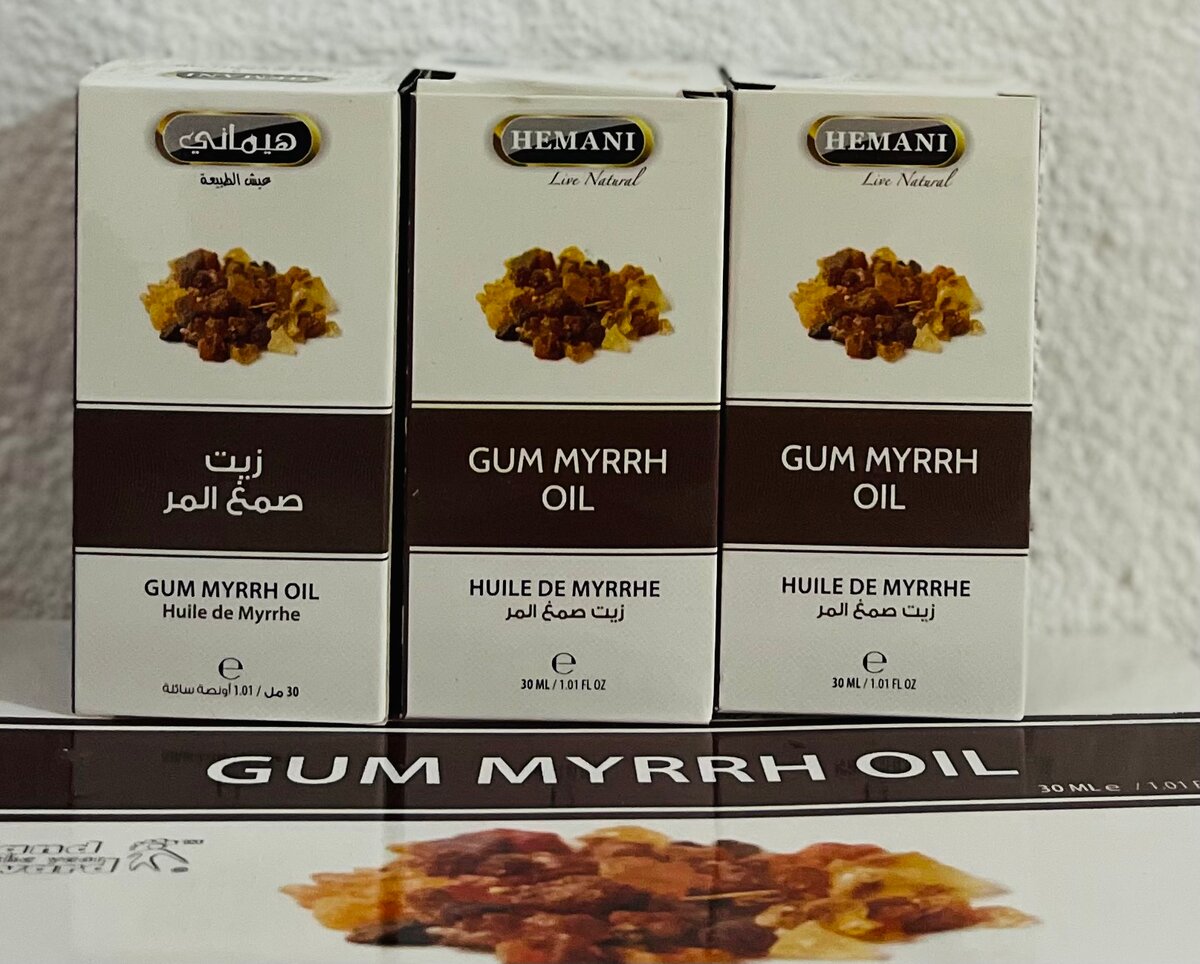 Huile Myrrhe Naturelle Hemani