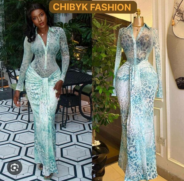 Robe longue élégante femme