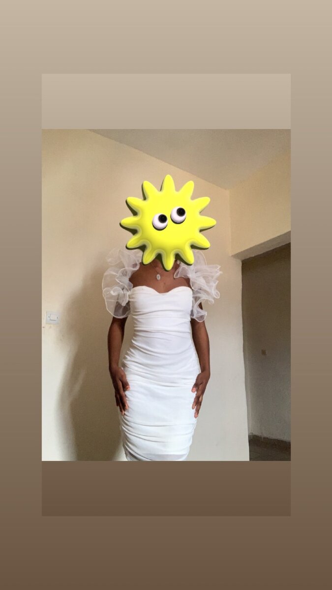 Robe blanche élégante