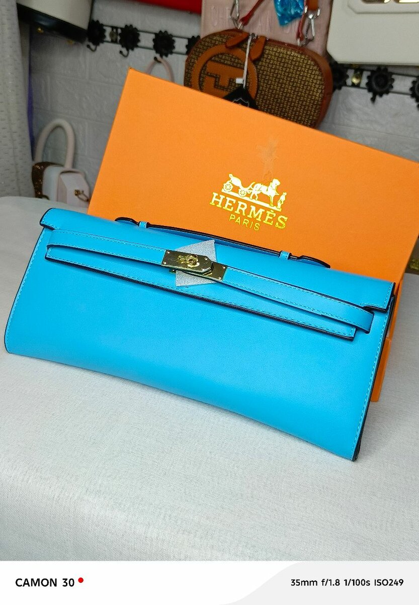 Élégant sac en cuir coloré