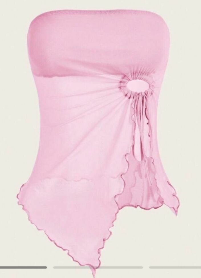 Bustier asymétrique chic