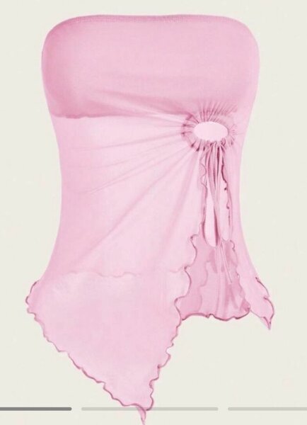 Bustier asymétrique chic