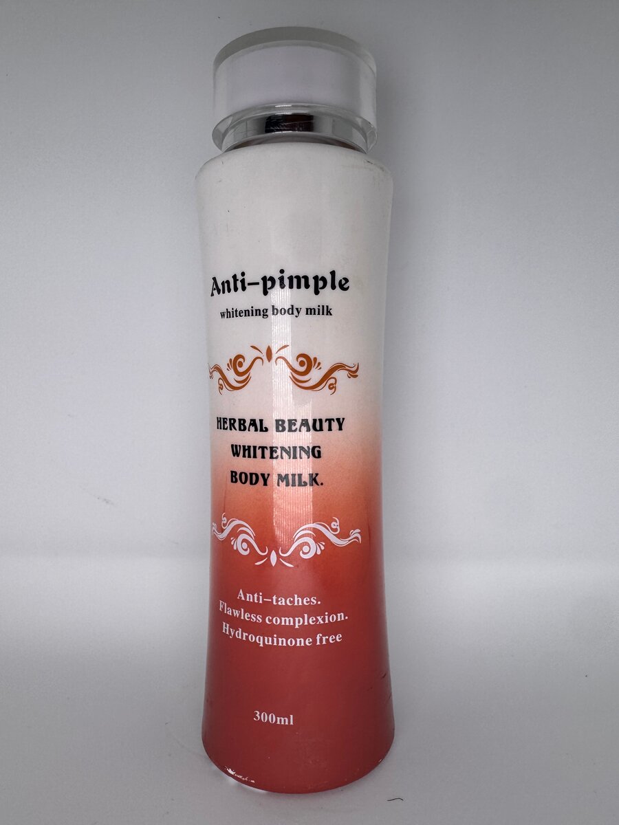 Herbal beauty body milk