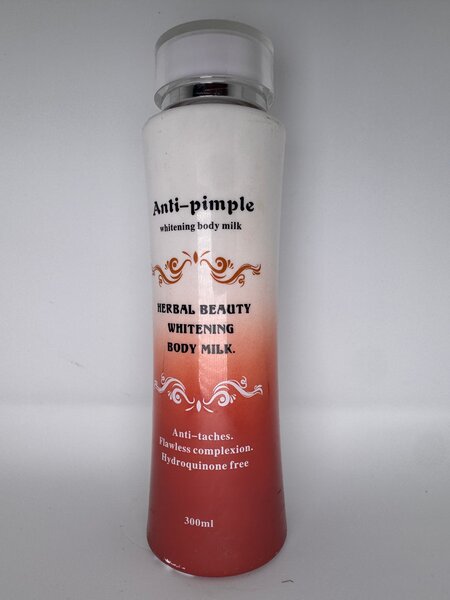 Herbal beauty body milk