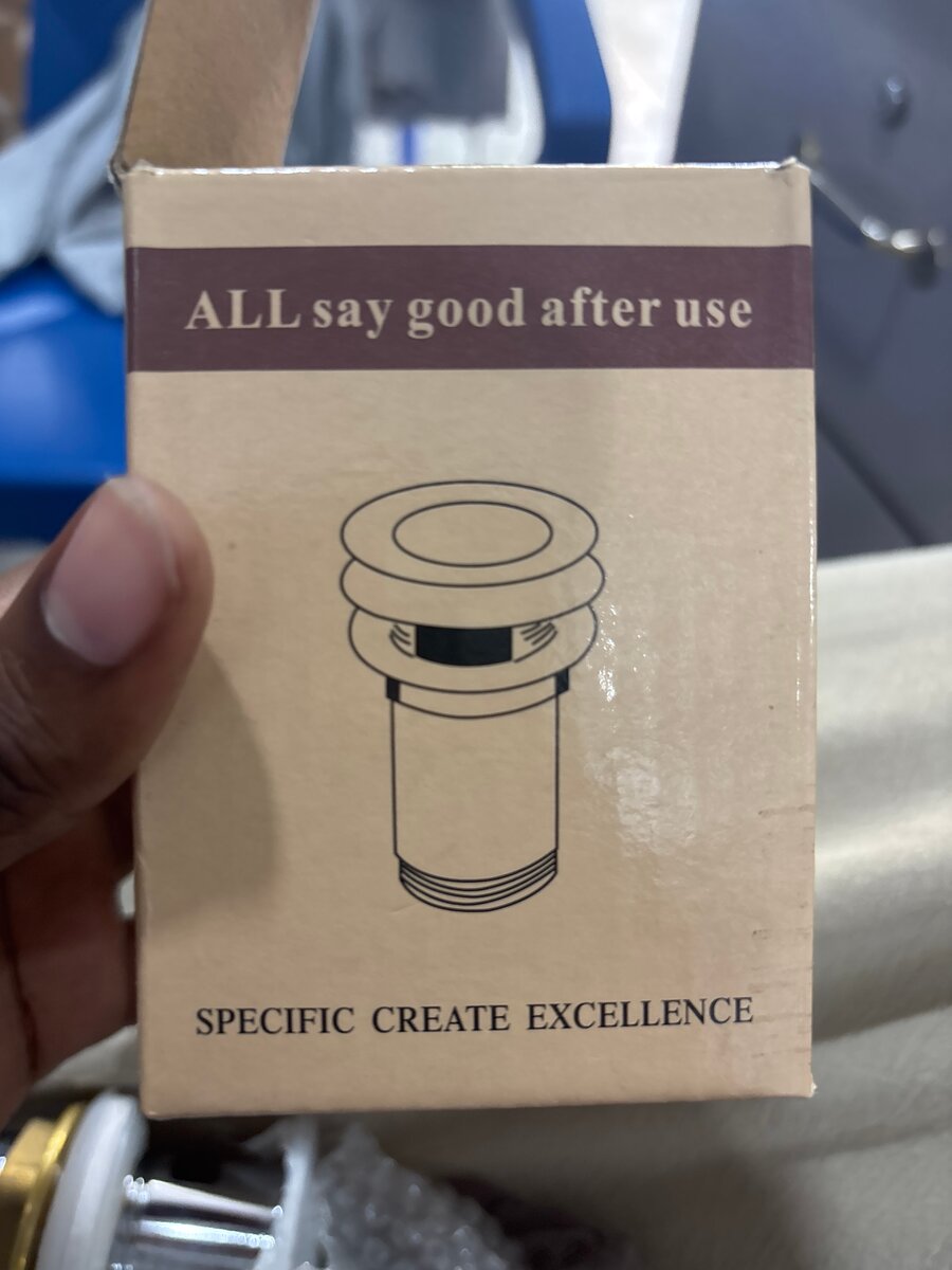 Bonde d'évier en acier inoxydable