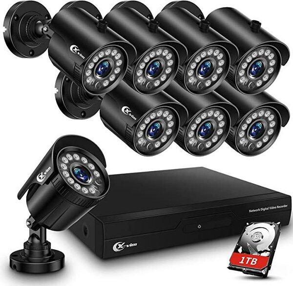 Kit de Vidéosurveillance 8 Caméras HD