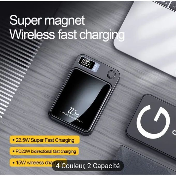 Power Bank De Charge Sans Fil 10000 MAh Pour IPhone