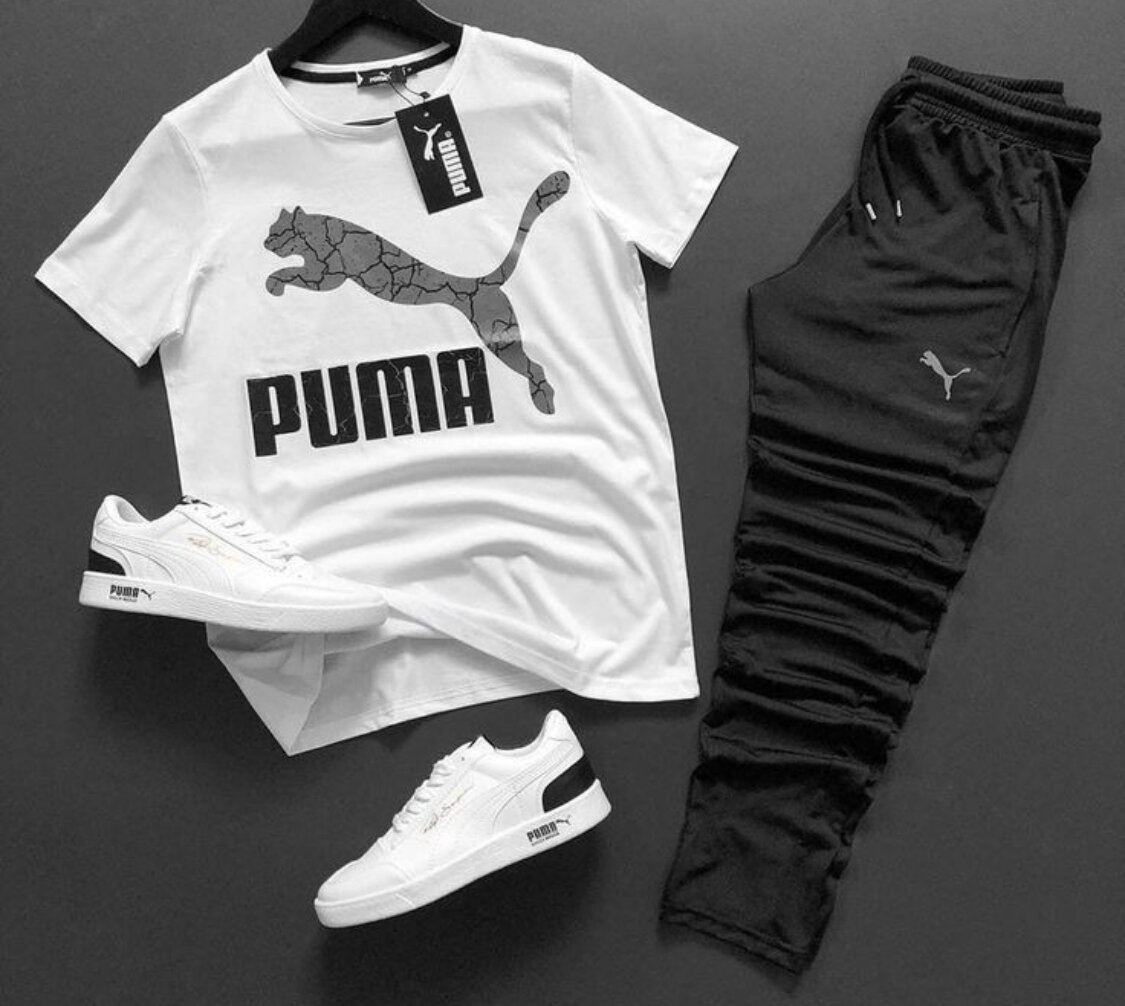 Ensemble sport Puma blanc