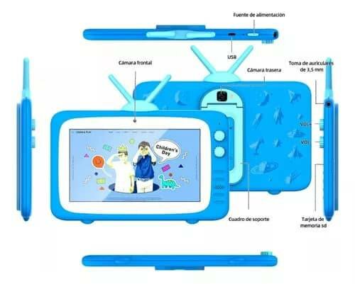 Tablette Educative 7 pouces 6GB ram 128GB interne