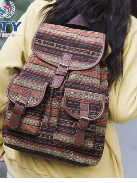 Sac à dos ethnique bohème