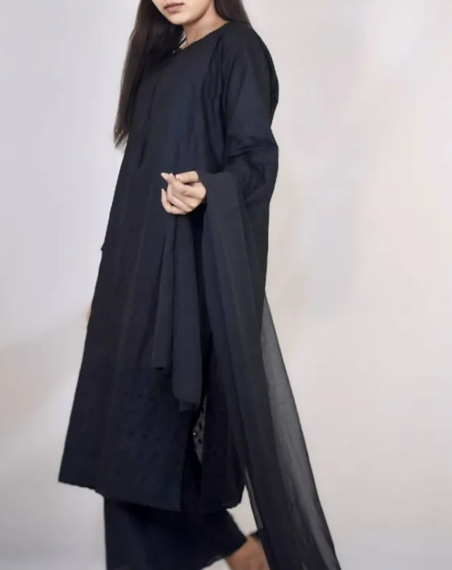 Muharram ul Haram Black Dress