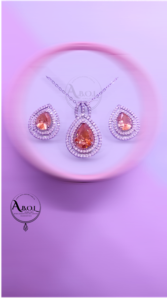 Silver champagne Set