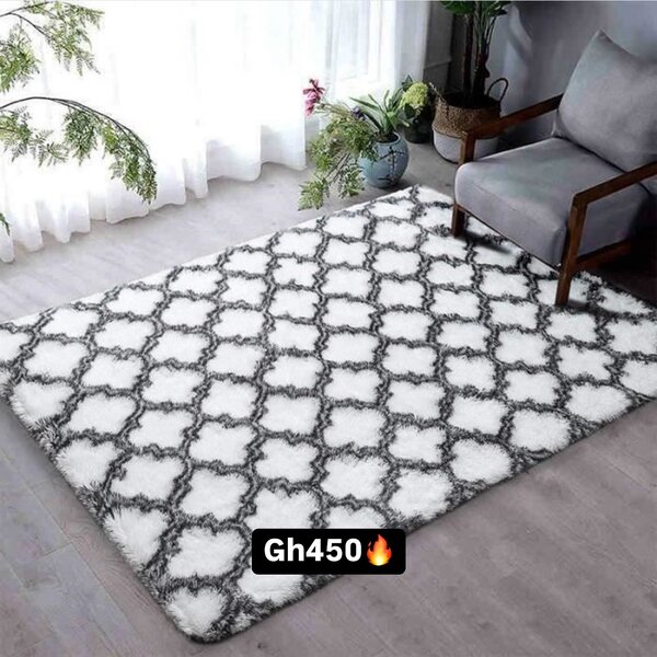 Beautiful and soft patterned carpet