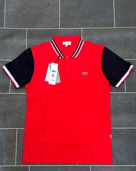 Polo homme bicolore