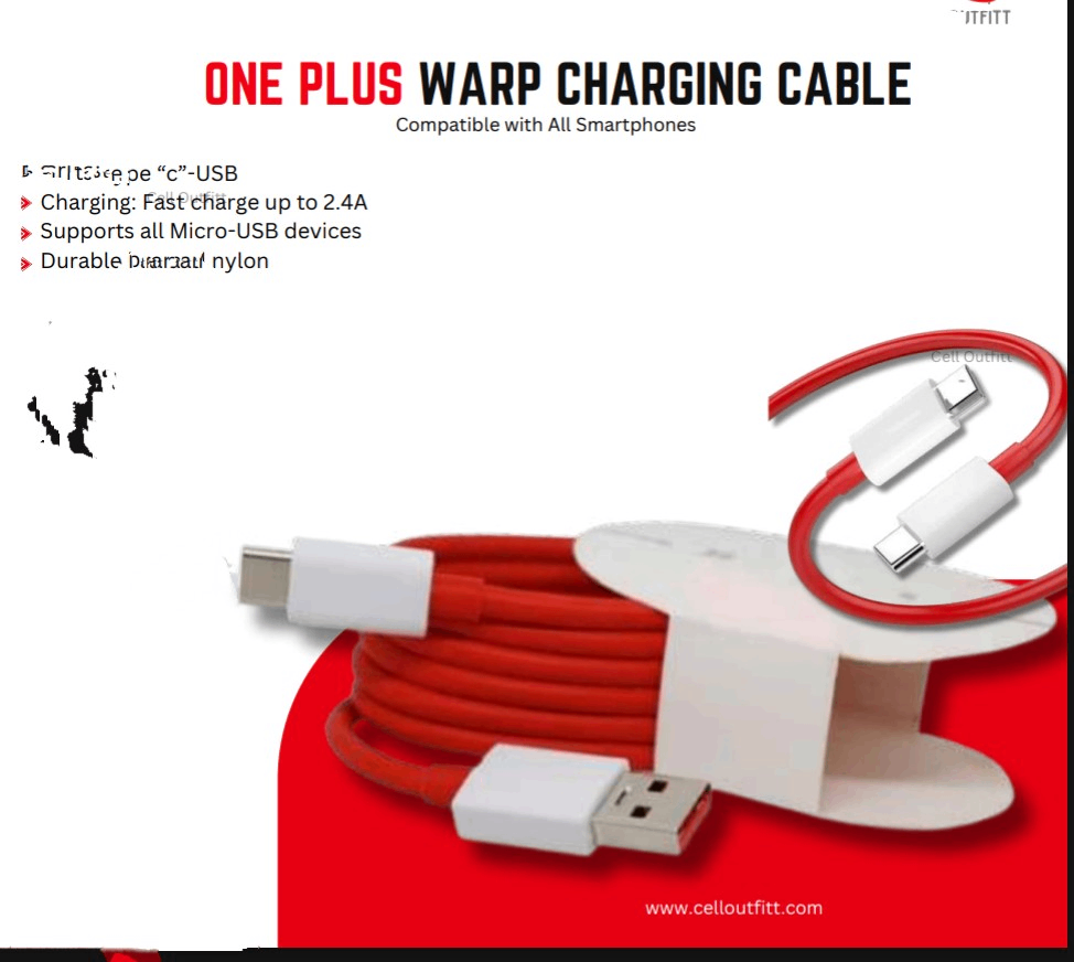 ONE PLUS WARP CHARGING CABLE