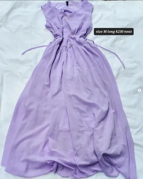 lilac dress