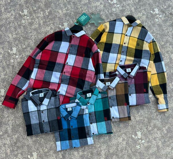 Checked shirts