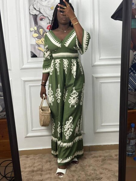 Robe Maxi Bohème Femme Chic