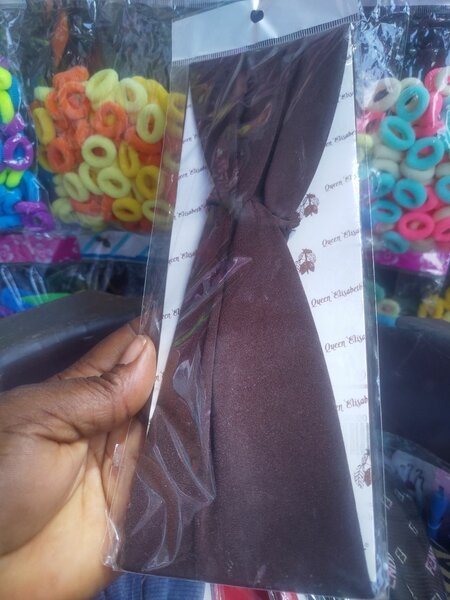 Bandeau marron élégant