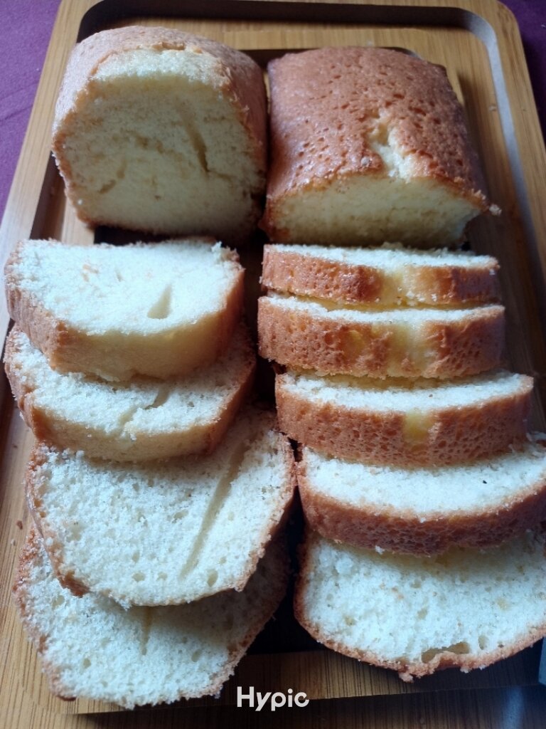 Délicieux cake nature maison