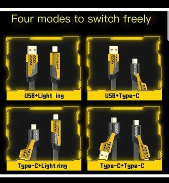 Câble de Charge 4-en-1
