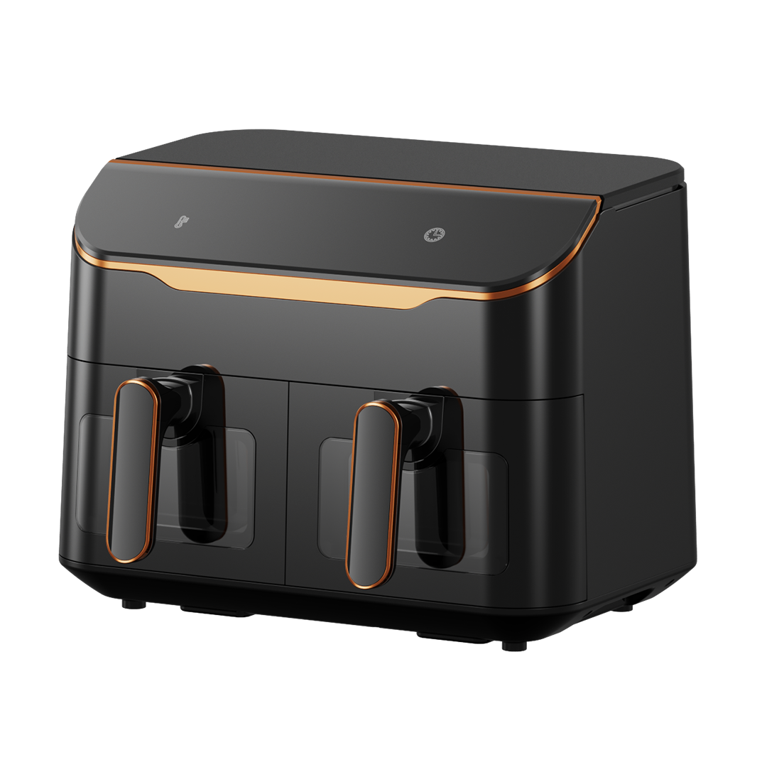 Friteuse double LED 2800W