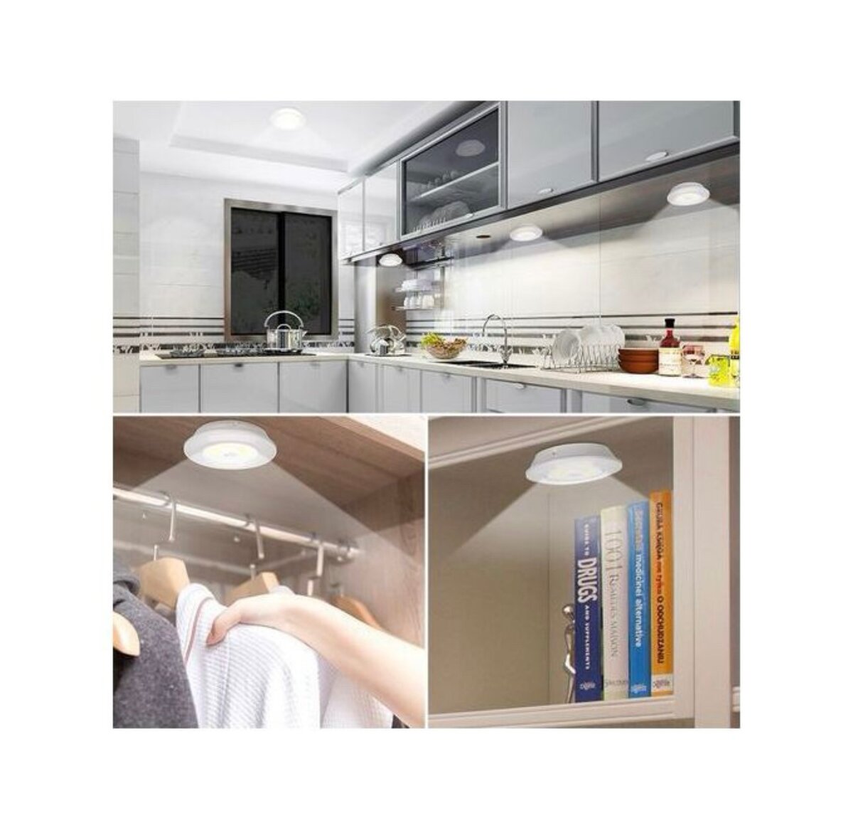 LED réglable sous-meuble avec télécommande