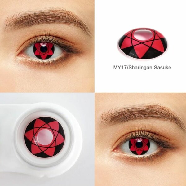 Lentilles de contact Sharingan