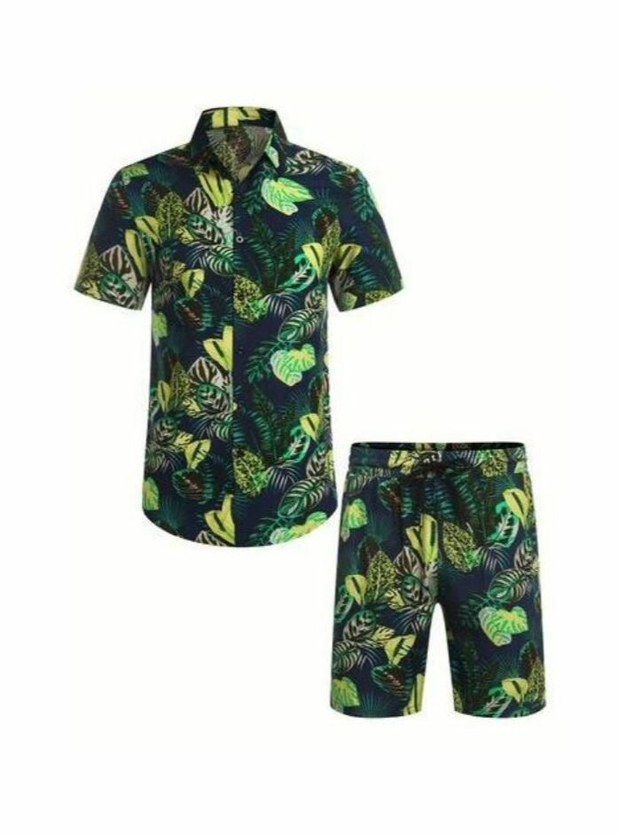 Chemise +Culotte Hawaïenne