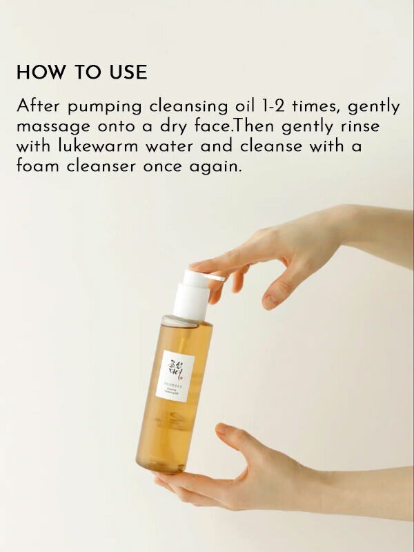 Beauty of Joseon Ginseng Cleansing Oil (Lhuile demaquillante