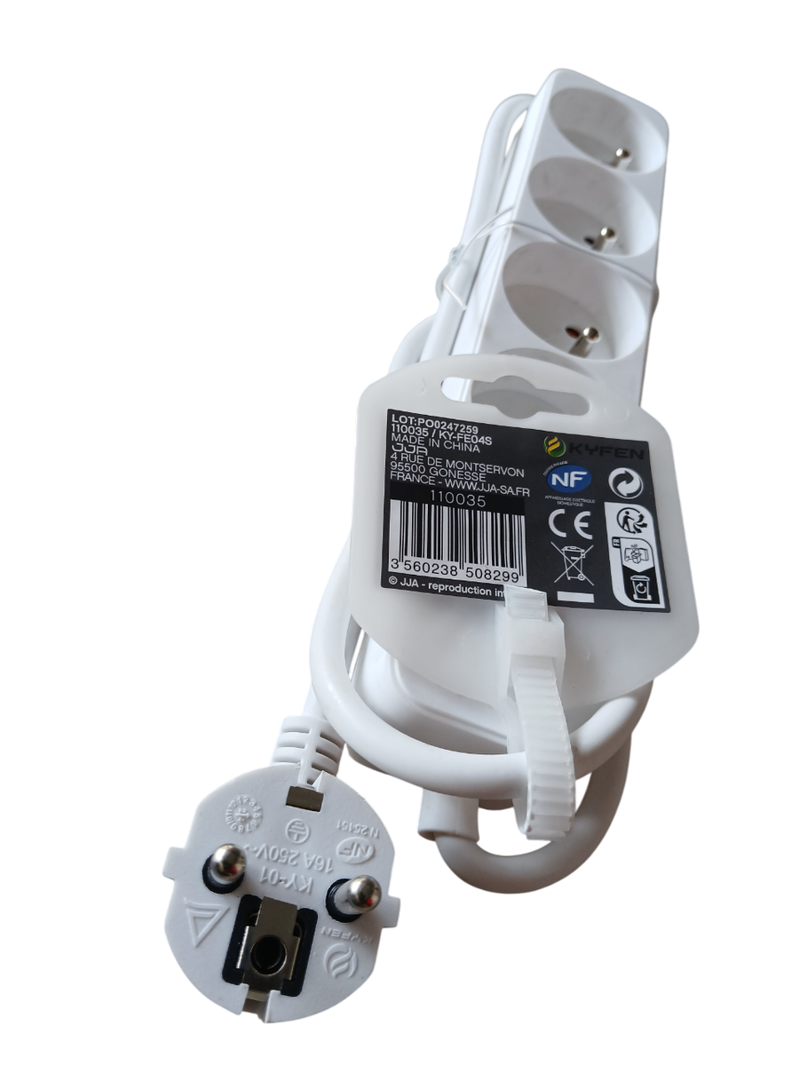 Rallonge Multiprise 4 trous