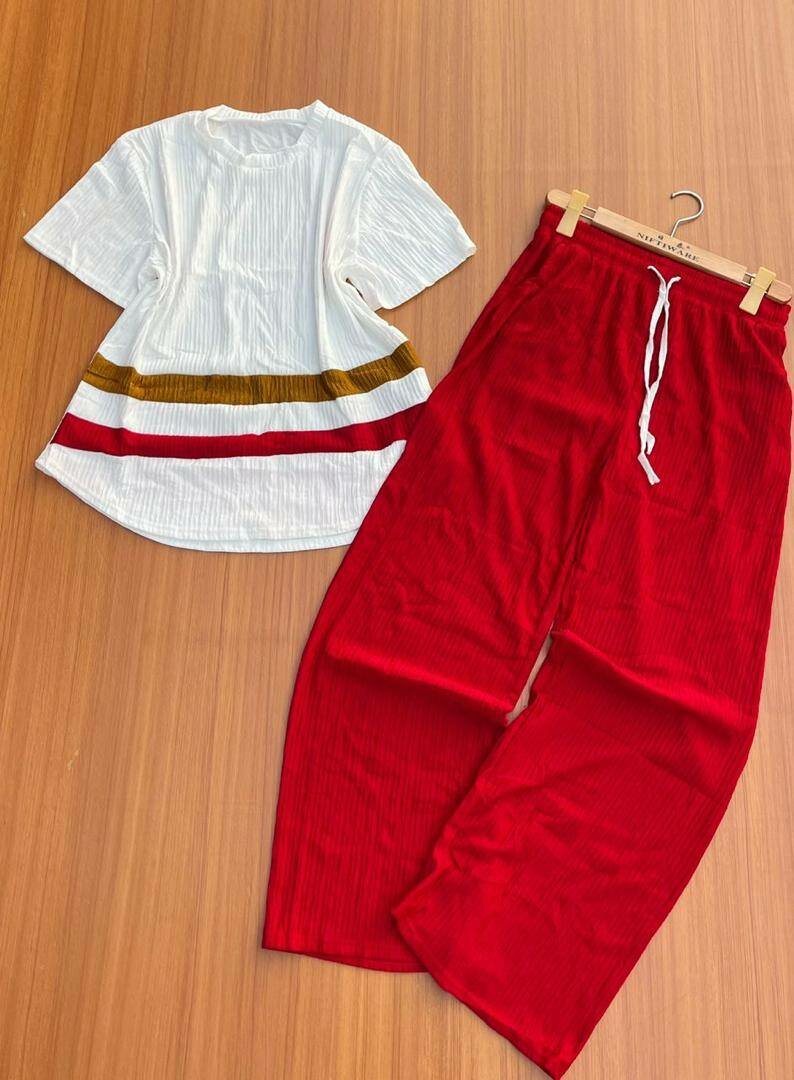 2 Piece Ladies Top & Down