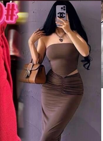 Robe longue moulante élégante