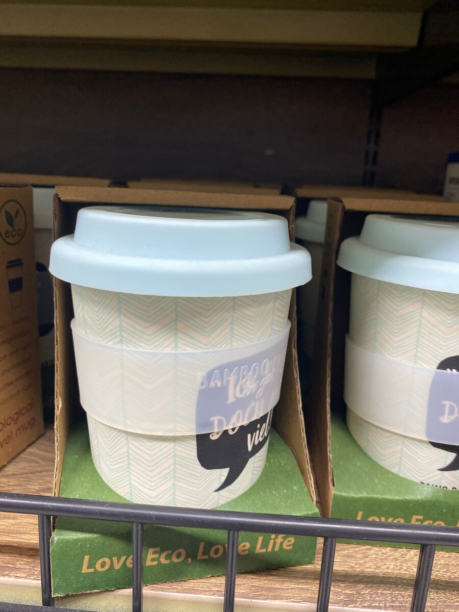 Tasse à café réutilisable éco