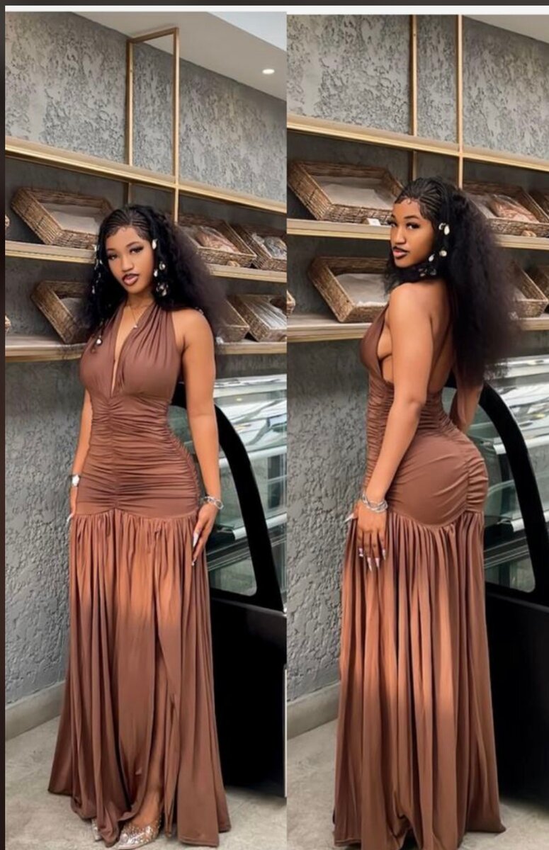 Robe longue élégante femme